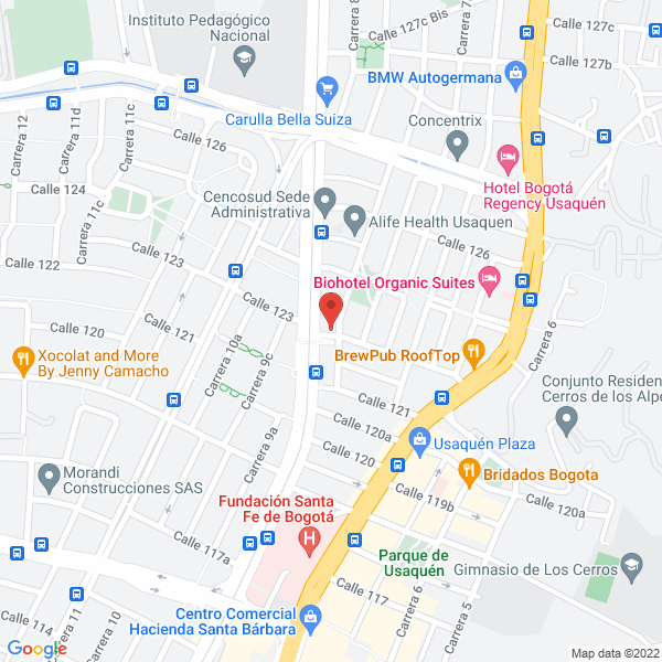 Mapa de Lavaseco Unitex