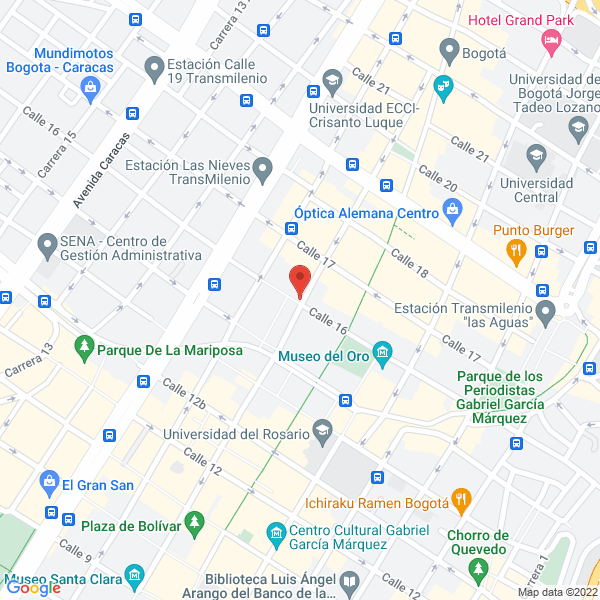 Mapa de Inversiones Y Comercializadora El Porvenir Ltda.