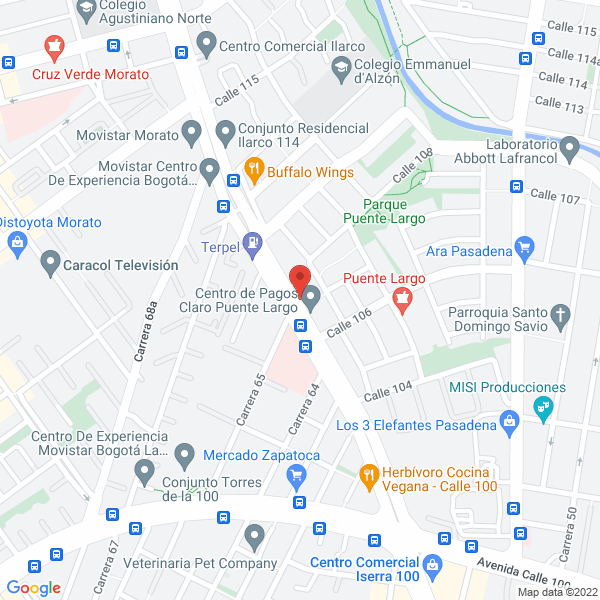 Mapa de Inversuap S.A.S