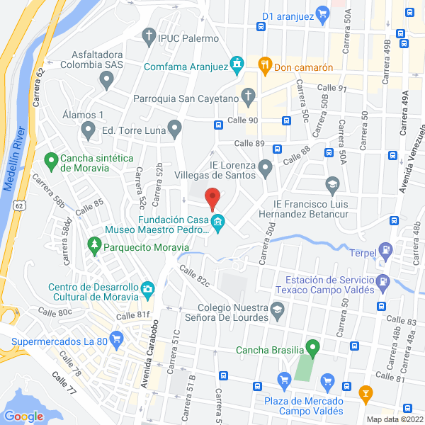 Mapa de Invertrans Ltda