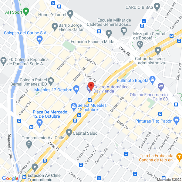 Mapa de Montajes Tanques Soldadura Ingeniería Ltda.