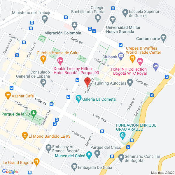 Mapa de Montaña & Consultores Asociados S.A.S.