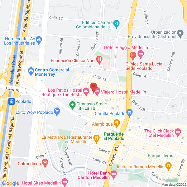 Mapa de Montefraga
