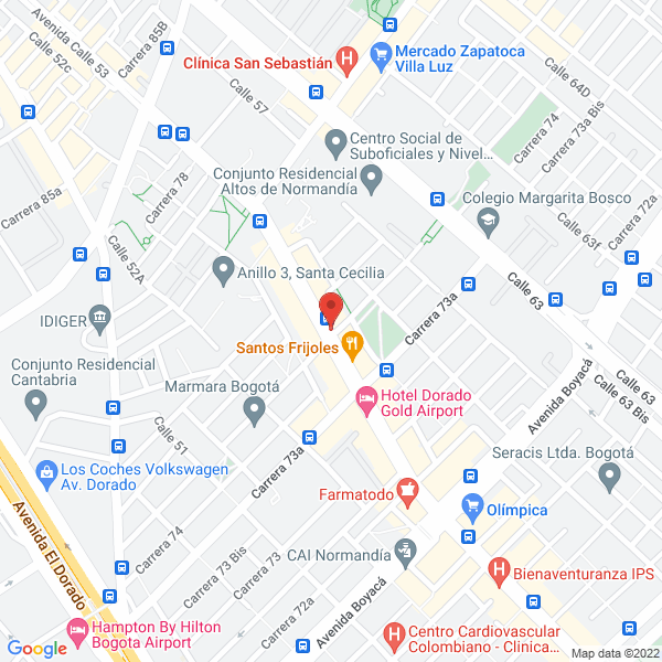 Mapa de Moreno Frank - Vidrios