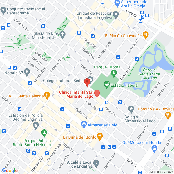 Mapa de Moreno Tours