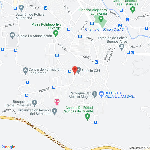 Mapa de Moto Aventurax S.A.S