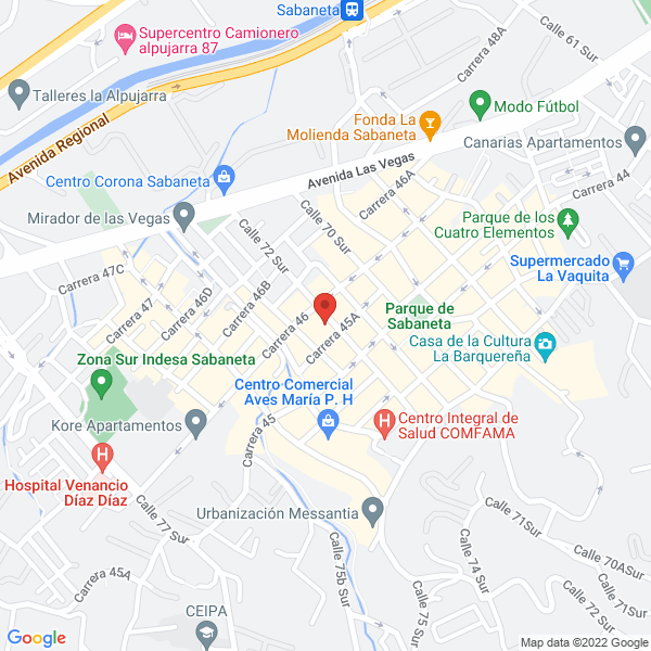 Mapa de Orgo Renault