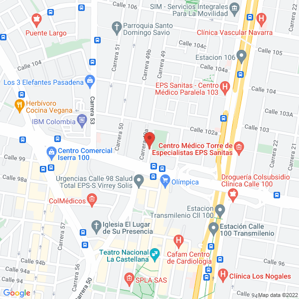 Mapa de Orquesta Los Tupamaros
