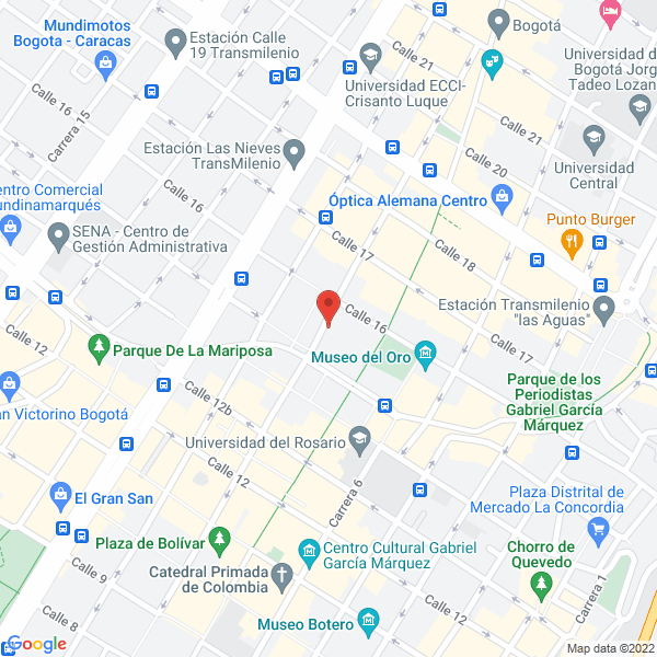 Mapa de Ortoclinicos Ltda