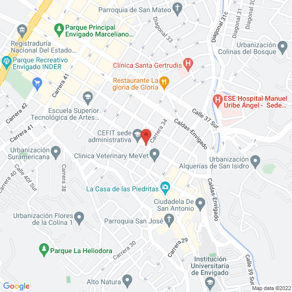 Mapa de Ortodentmar