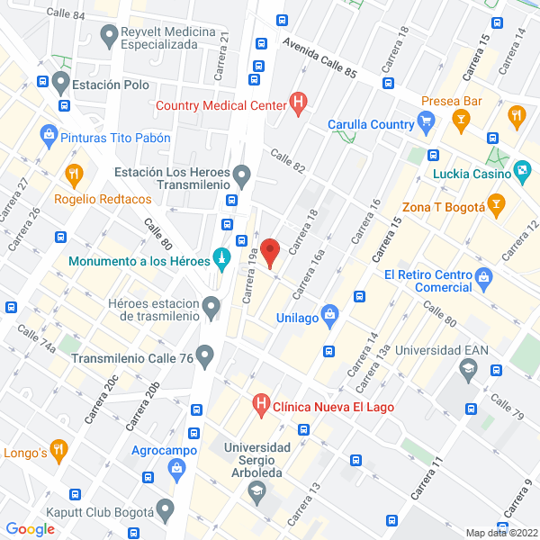 Mapa de Ospina Callejas Hernando