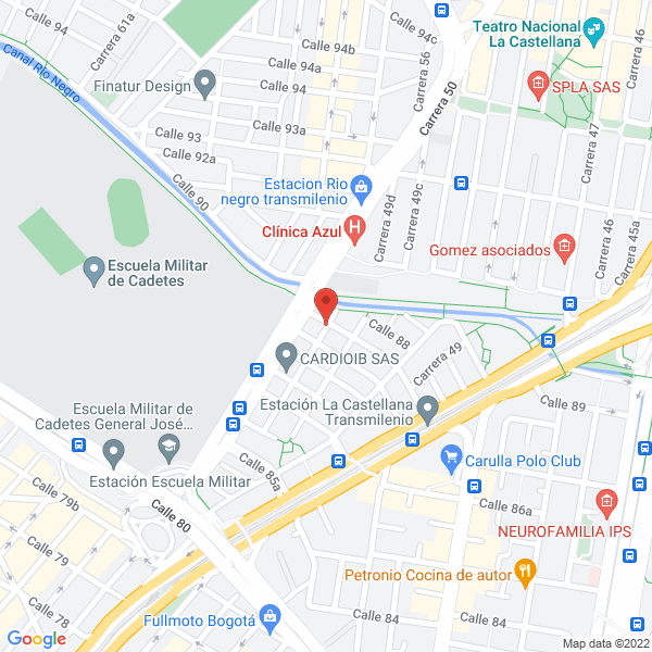 Mapa de Modulínea Ltda.