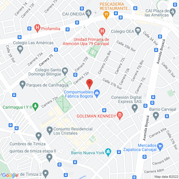 Mapa de Moldiplast Ltda.