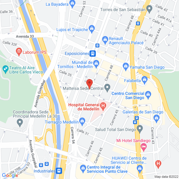 Mapa de Molduras Del Norte