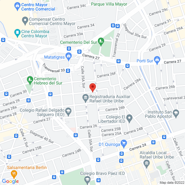 Mapa de Moncelly Ltda.