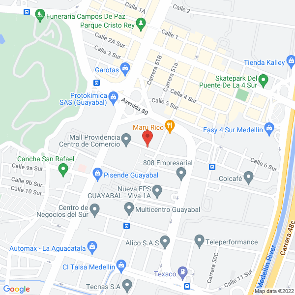 Mapa de Monocolor Ltda