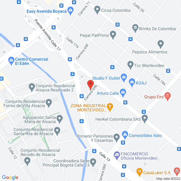 Mapa de Mister Baby Steak House