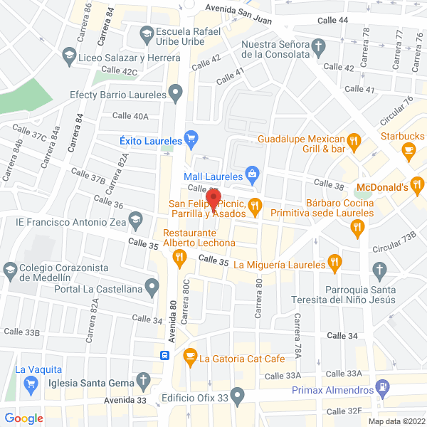 Mapa de Mitica Asesores Inmobiliarios S.A.S