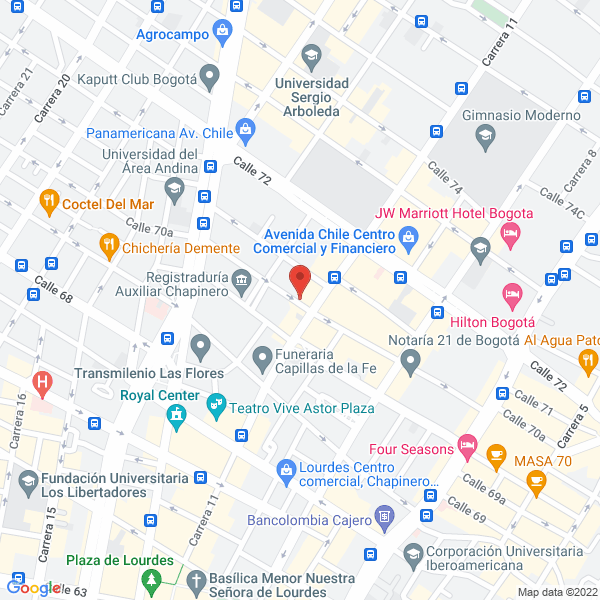 Mapa de Ml Fashion Group S.A.S.