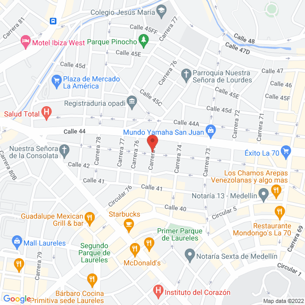 Mapa de Met Asesorías
