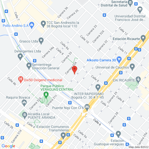 Mapa de Metal Nacho Sas