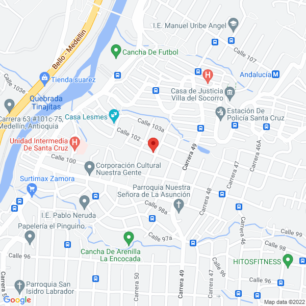 Mapa de Metalicas C.A. S.A.S.