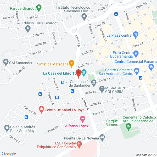 Map of Mi Terruño Santandereano