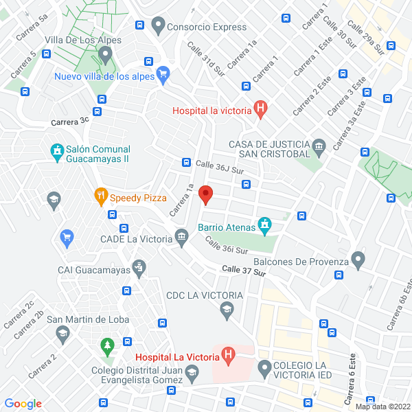 Mapa de Lg Construcciones Bogotá S.A.S.