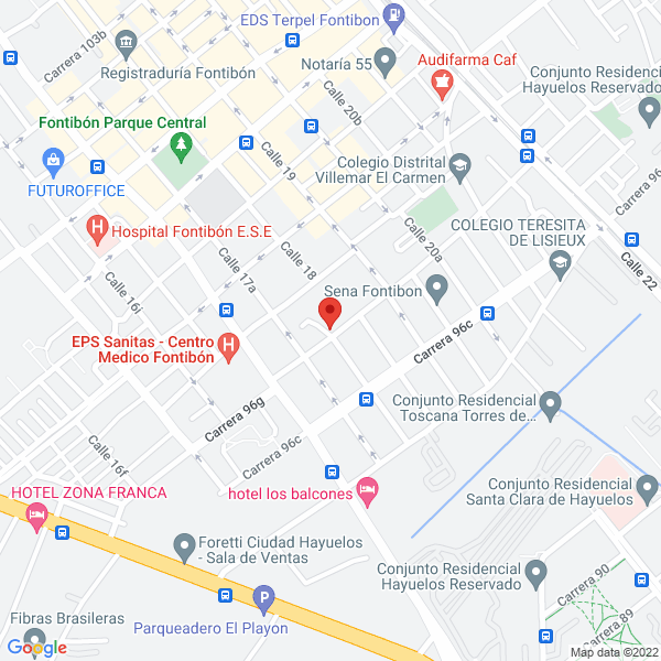 Mapa de Lgi Carga S.A.S