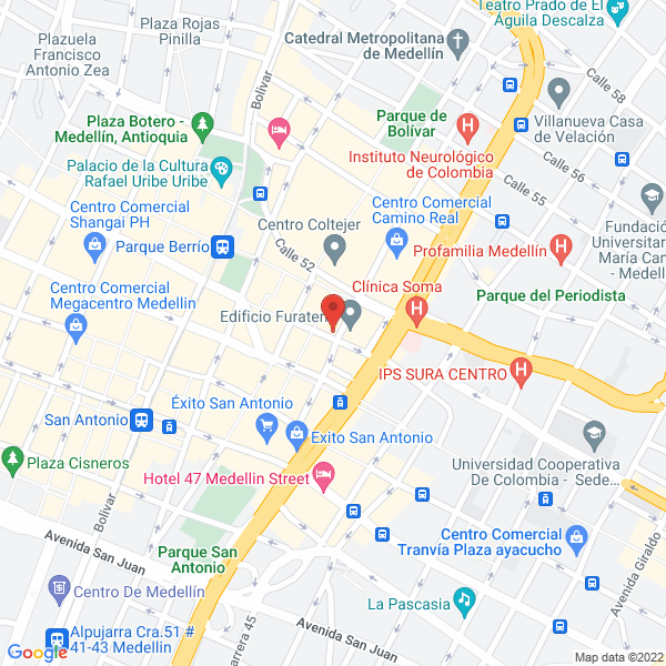 Mapa de Libreria Casa De La Biblia