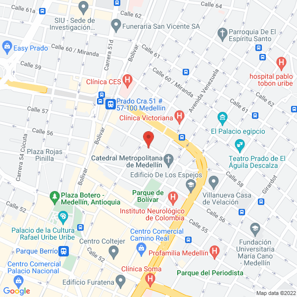Mapa de Librería Guadalupe