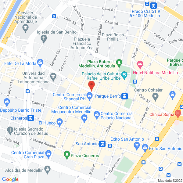 Mapa de Librería Manantiales De Vida