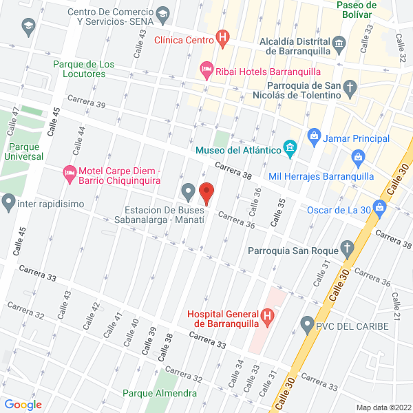 Map of Librería Marpin