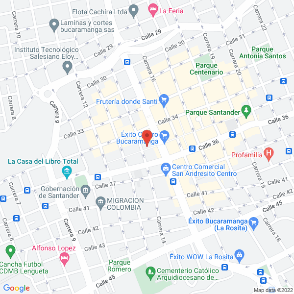 Map of Librería Y Papelería El Planeta
