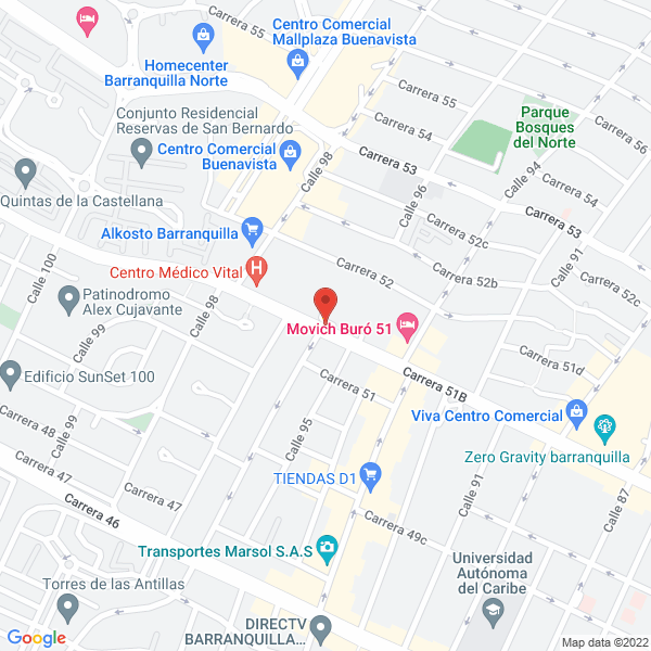 Map of Pacheco Hernando