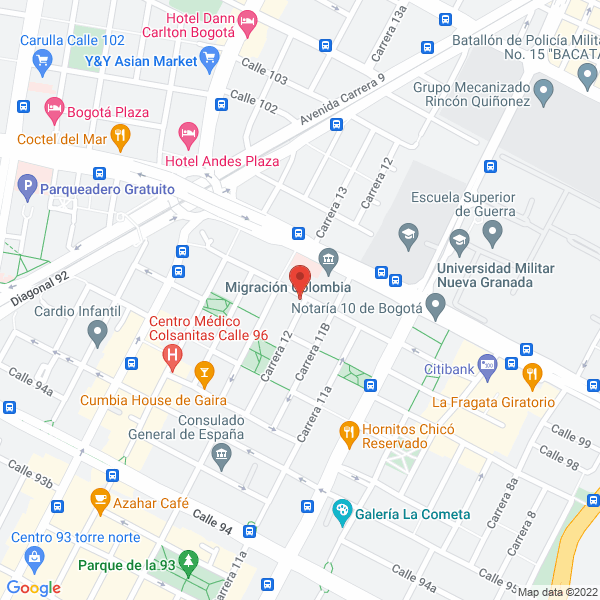 Mapa de Palmier