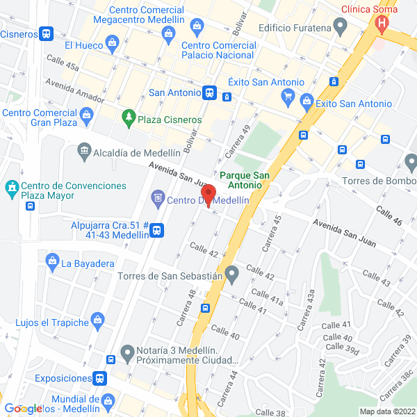 Mapa de Panadería Enripan