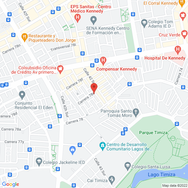 Mapa de Jd Impormining Tools I & M S.A.S.