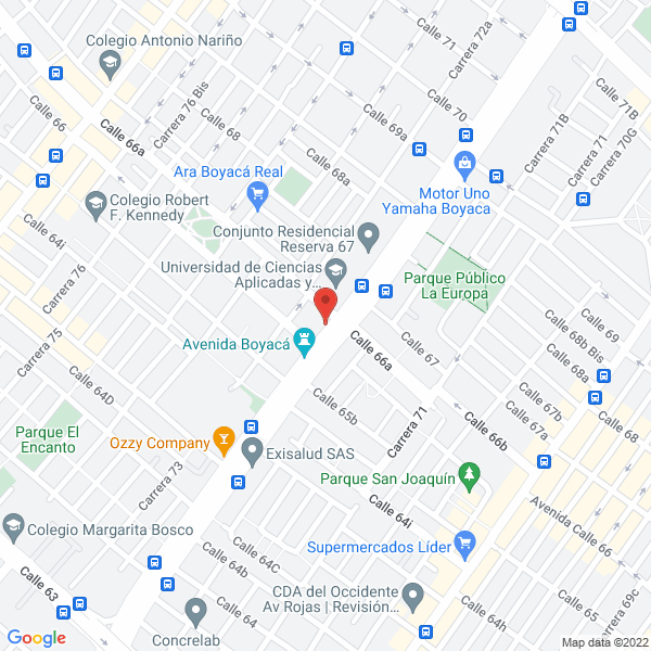 Mapa de Jen Tek S.A.S.