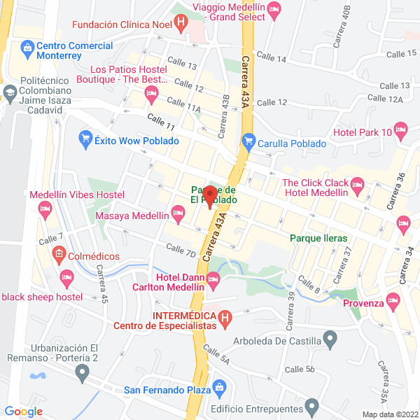 Mapa de Kentia