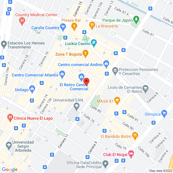 Mapa de Kgr Proyectos S.A.S.