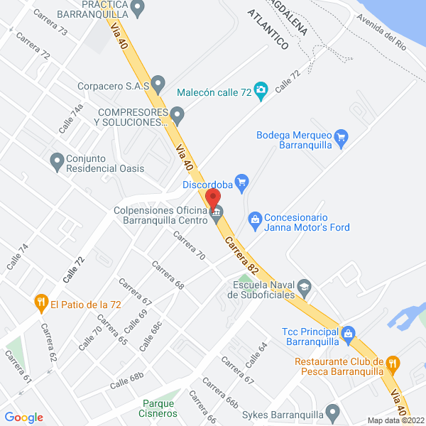 Map of Kico S.A.