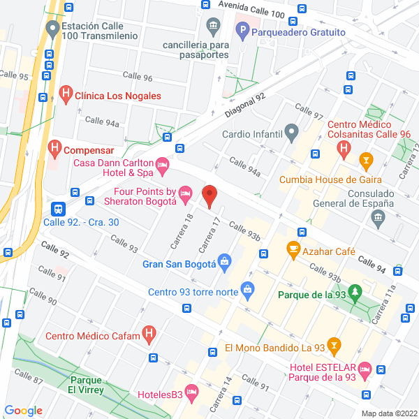 Mapa de Kiosk Estudios En El Exterior