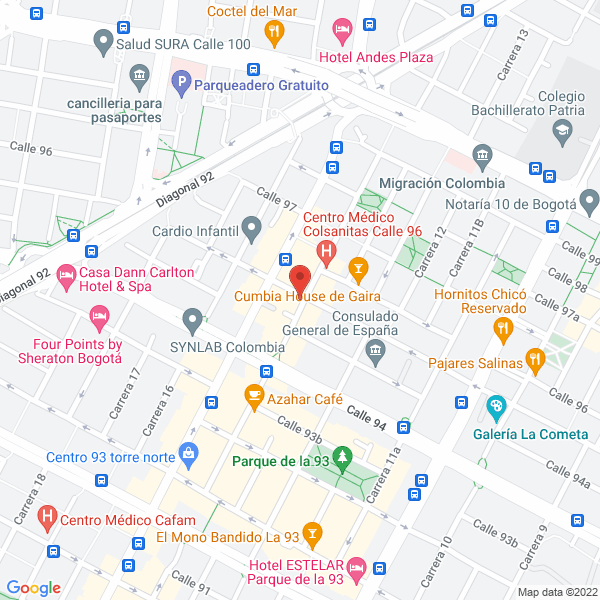 Mapa de Kiri Café