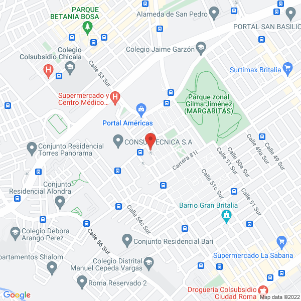 Mapa de Parqueadero Don Guillo
