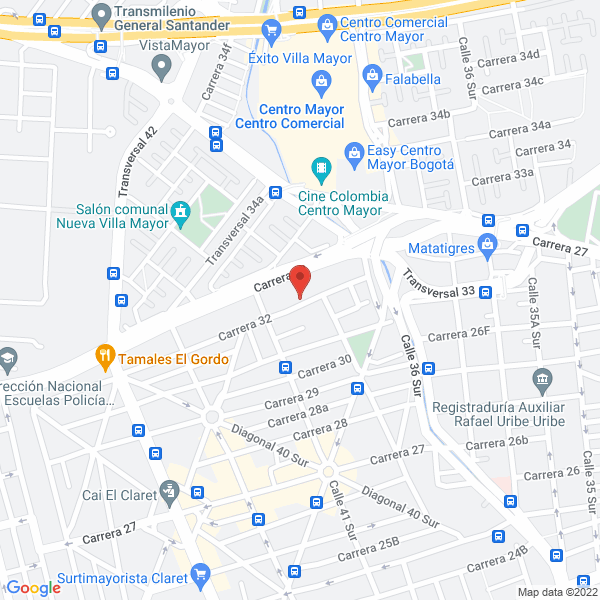 Mapa de Multiherrajes S.A.