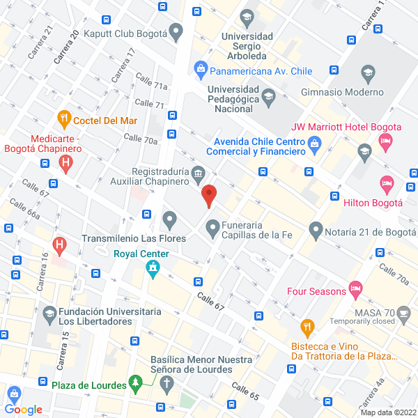 Mapa de Ksi Centro De Aprendizaje Y Psicologia S.A.S.