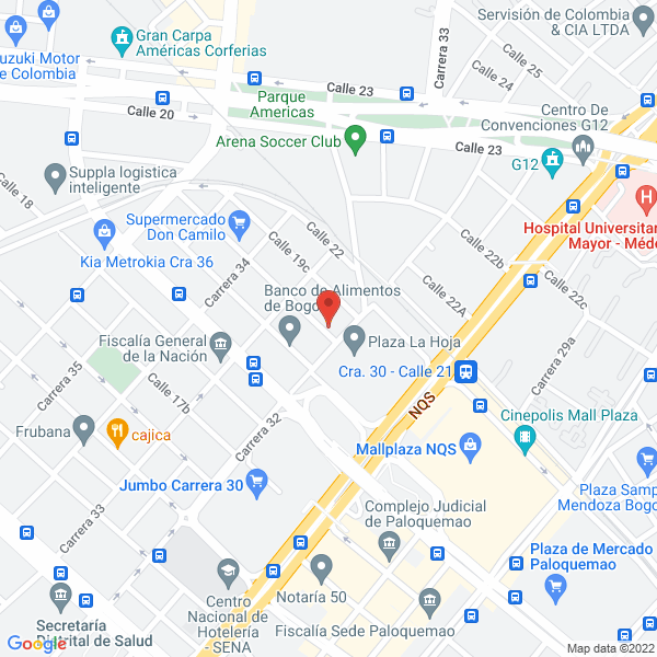 Mapa de Kubobcat S.A.S.