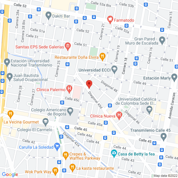 Mapa de L Y M Ingenieros Consultores Ltda.