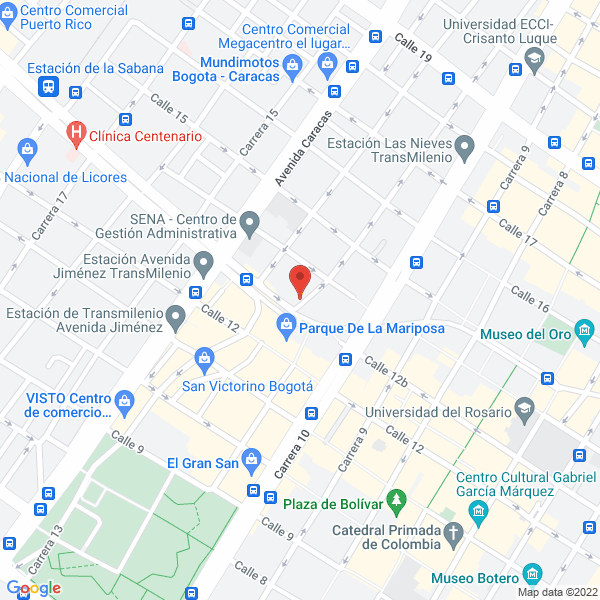Mapa de L & H Imp Y Exp S.A.S.